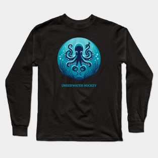 Underwater Hockey Octopush Long Sleeve T-Shirt